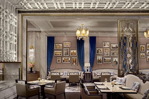 The St. Regis Brasserie all day dining 上海外滩瑞吉酒店瑞吉西餐厅